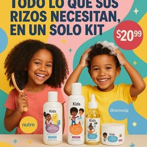 Kids hair care set